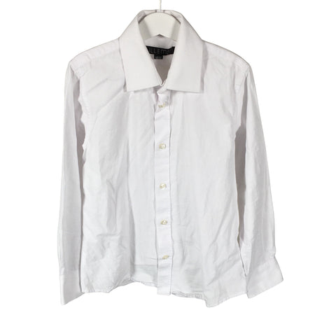 Unisex Lilleman - Collared shirt, size 140 - 146 - White ()