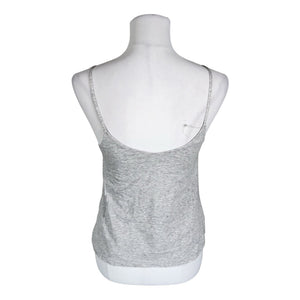 Unisex Uniqlo - Tricot tank top, size 36 - Gray (2)