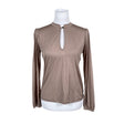 Unisex Filippa K. - Tricot shirt, size 36 - Brown ()