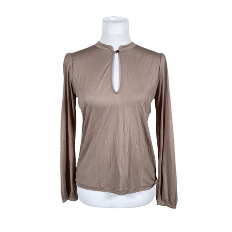 Unisex Filippa K. - Tricot shirt, size 36 - Brown ()