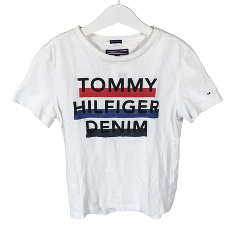 Unisex Tommy Hilfiger - T-shirt, size 122 - 128 - White ()