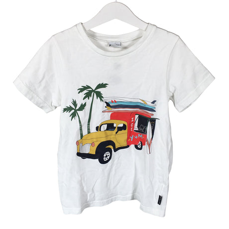 Unisex Polarn O. Pyret - T-shirt, size 122 - 128 - White ()