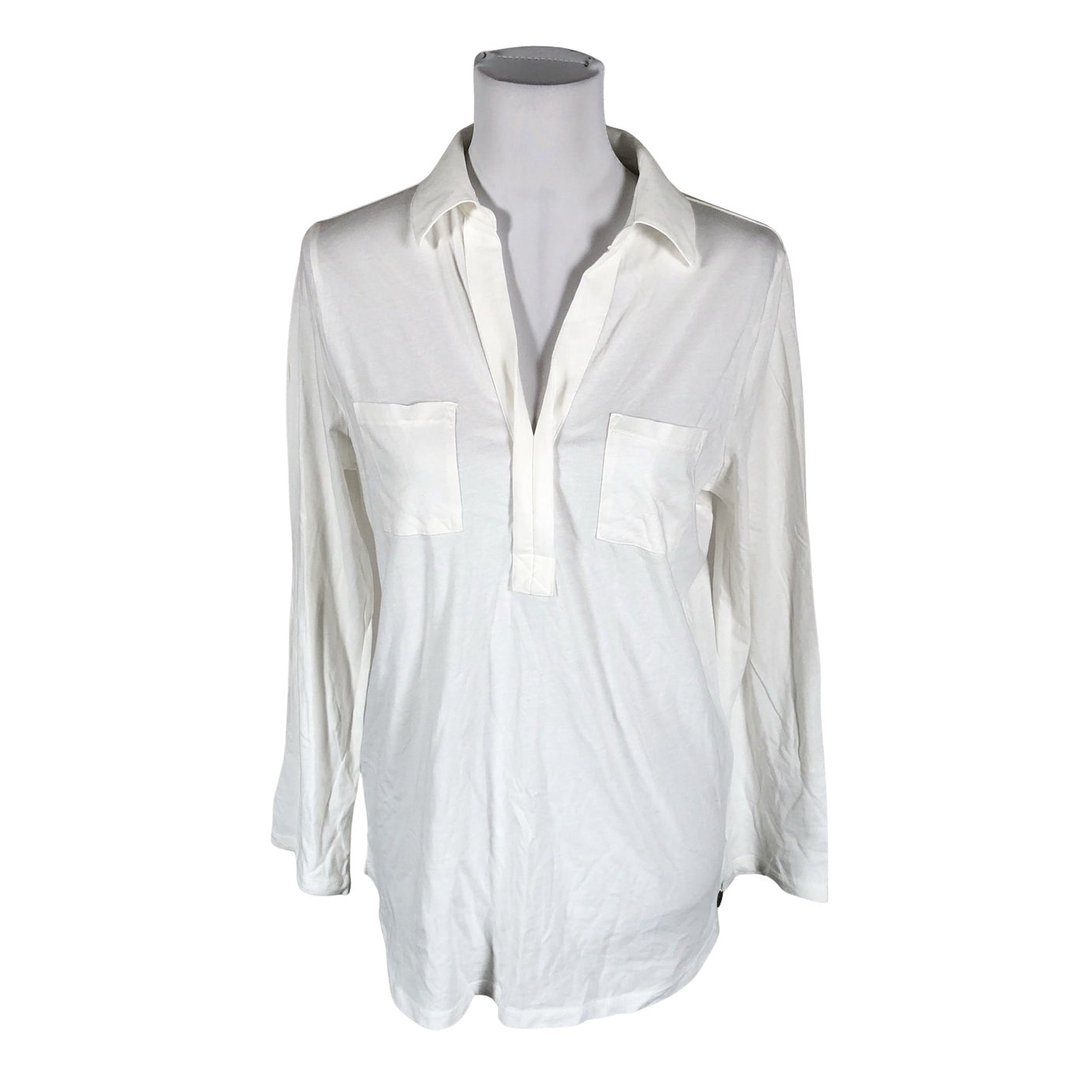 Unisex me&i - Tricot shirt, size 38 - White (1)