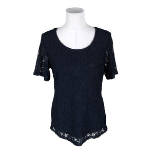 Unisex Marc Lauge - Short-sleeved blouse, size 40 - Blue (1)