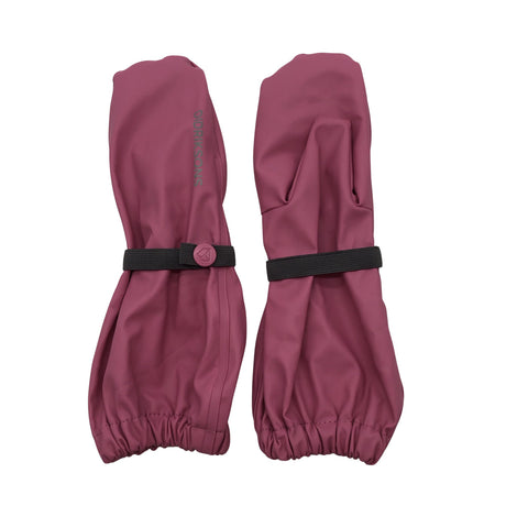 Unisex Didriksons - Rain mittens, size 5 - 8 vuotta - Light pink ()
