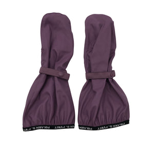 Unisex Polarn O. Pyret - Rain mittens, size 4 - 5 vuotta - Violet (1)