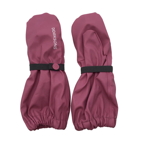 Unisex Didriksons - Rain mittens, size 5 - 8 vuotta - Pink ()