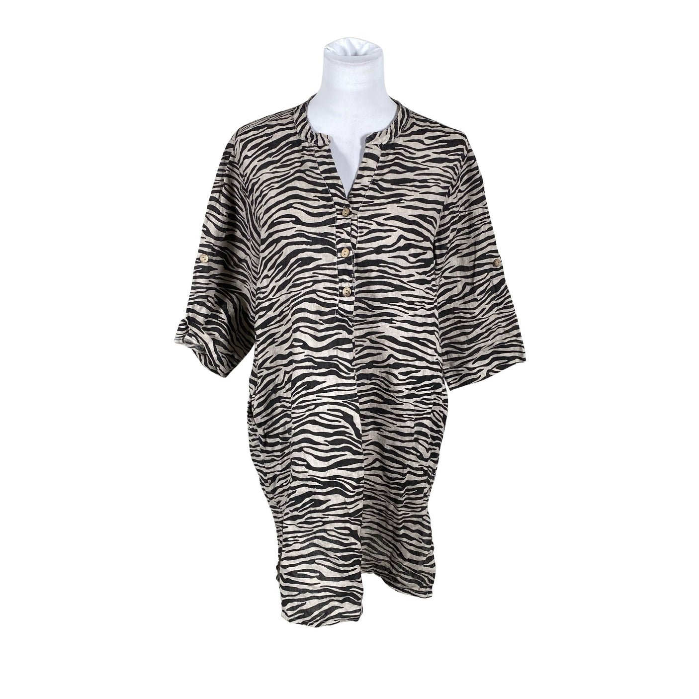 Unisex Cream - Dress, size 36 - Beige (1)