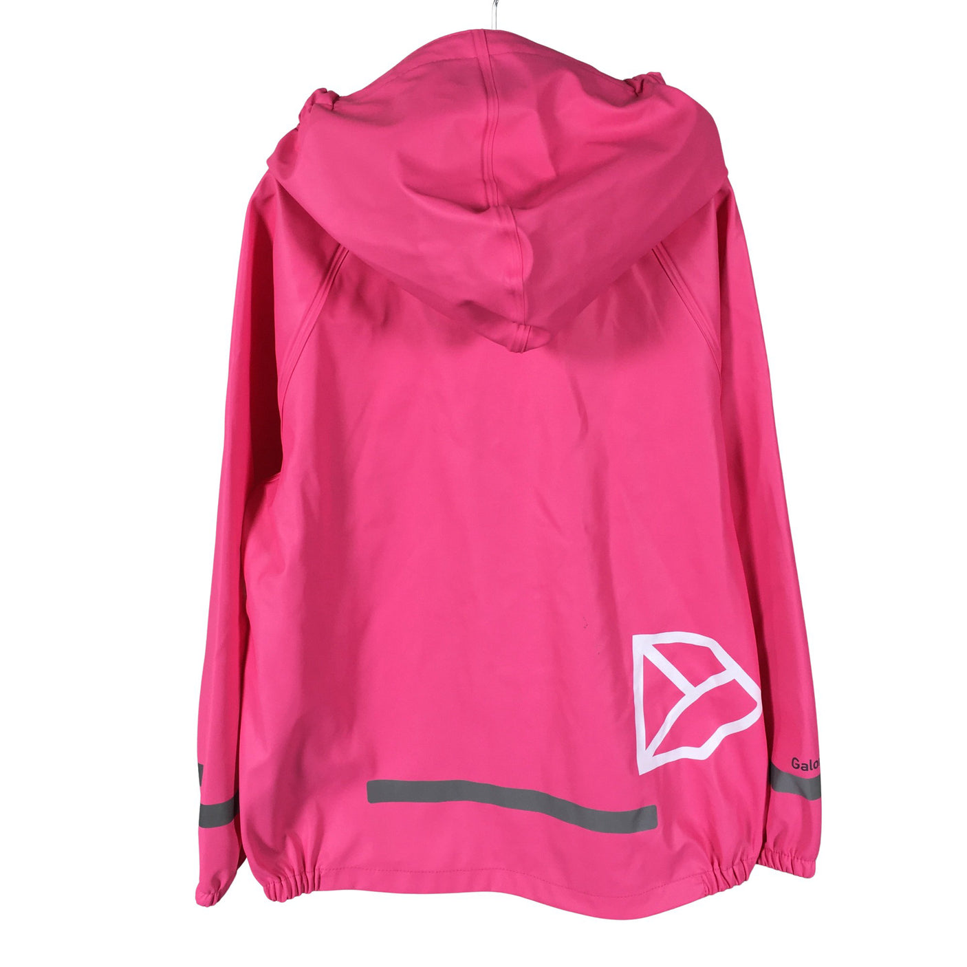 Unisex Didriksons - Rain jacket, size 134 - 140 - Pink (2)