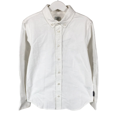 Unisex Polarn O. Pyret - Collared shirt, size 134 - 140 - White ()