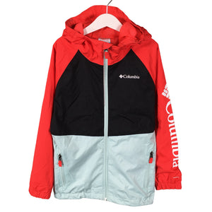 Unisex Columbia - Outdoor jacket, size 140 - 146 - Red (1)