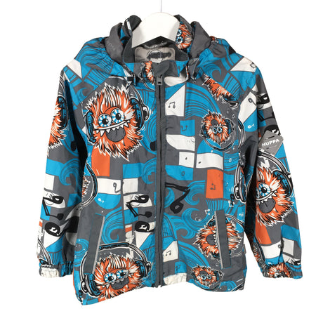 Unisex Huppa - Spring/Fall jacket, size 104 - 110 - Gray ()