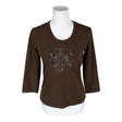 Unisex Gerry Weber - Tricot shirt, size 38 - Brown ()