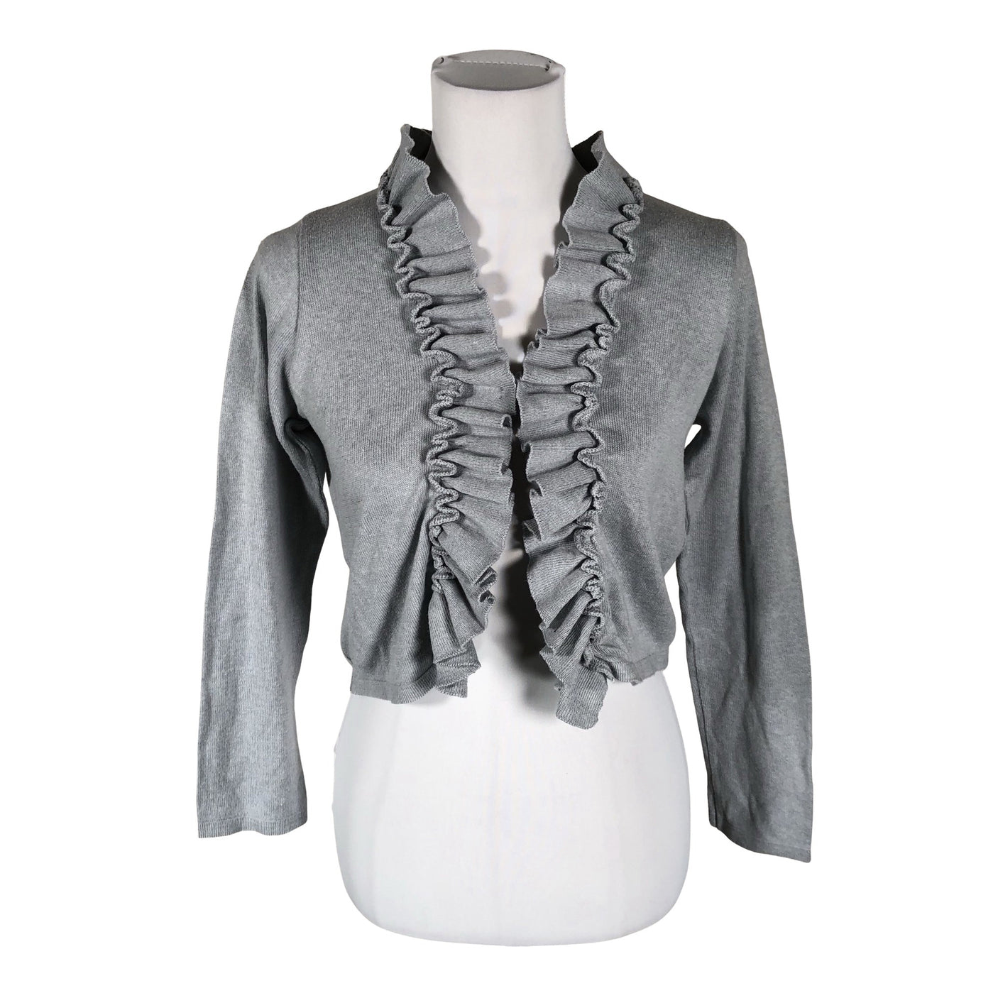 Unisex Wearhouse - Knit bolero jacket, size 36 - Gray (1)