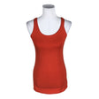 Unisex Sandwich - Tricot tank top, size 36 - Orange ()