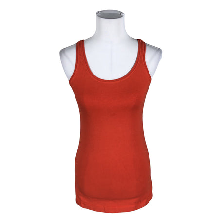 Unisex Sandwich - Tricot tank top, size 36 - Orange ()
