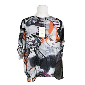 Unisex Polita - Blouse, size 38 - Gray (2)
