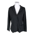 Unisex me&i - Sweat jacket, size 40 - Black ()