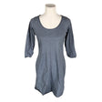 Unisex Sandwich - Tricot dress, size 38 - Light blue ()