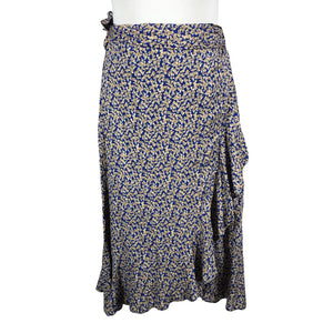 Unisex Y.A.S - Fabric skirt, size 44 - Blue (1)