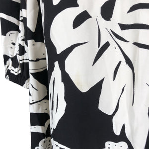 Unisex Your Face - Schiffon dress, size 40 - Black (2)