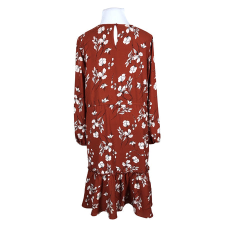 Unisex Your Face - Schiffon dress, size 42 - Red (2)