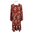 Unisex Your Face - Schiffon dress, size 42 - Red ()