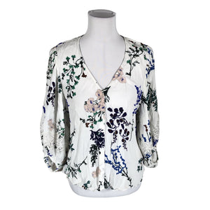 Unisex Massimo Dutti - Blouse, size 40 - White (1)