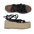 Unisex Alohas - Heeled sandals, size 38 - Black ()