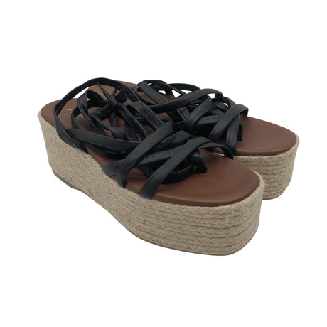 Unisex Alohas - Heeled sandals, size 38 - Black (2)