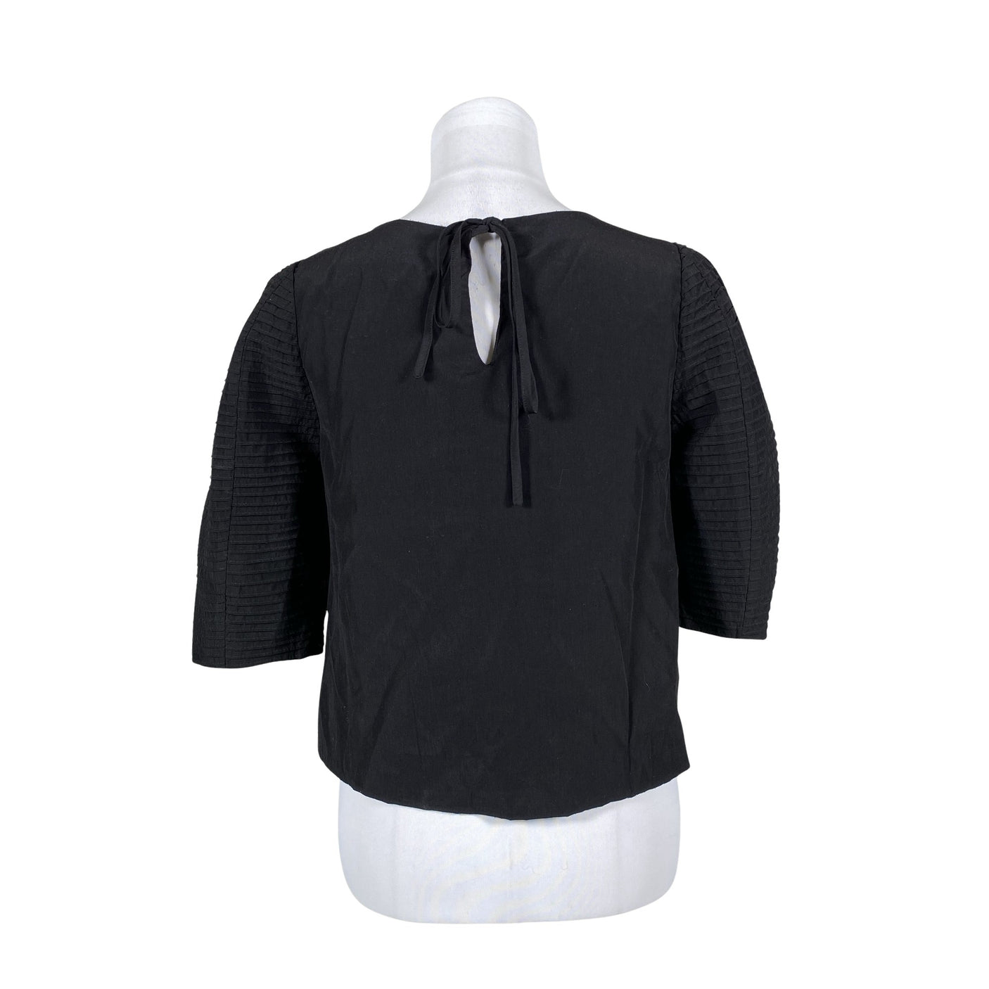 Unisex By Malina - Short-sleeved blouse, size 36 - Black (2)