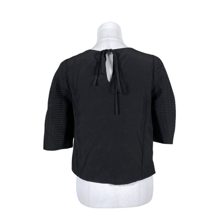 Unisex By Malina - Short-sleeved blouse, size 36 - Black (2)
