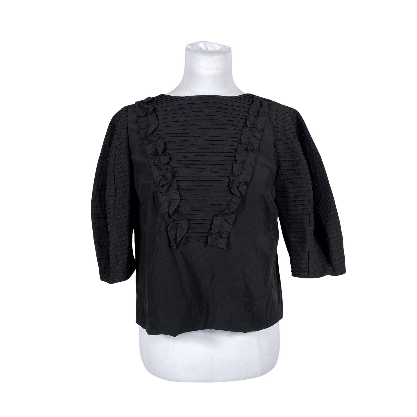 Unisex By Malina - Short-sleeved blouse, size 36 - Black (1)