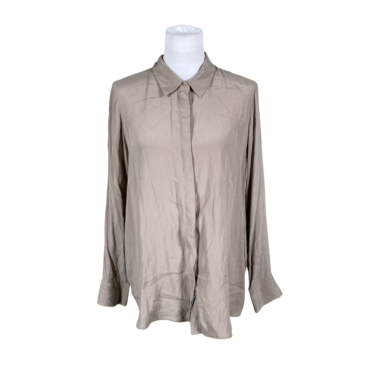 Unisex Essentials by Stockmann - Schiffon tunic, size 40 - Gray (1)