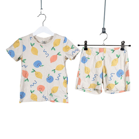 Unisex Lindex - T-shirt, size 86 - 92 - Beige ()