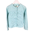 Unisex Benetton - Denim jacket, size 152 - 158 - Turquoise ()