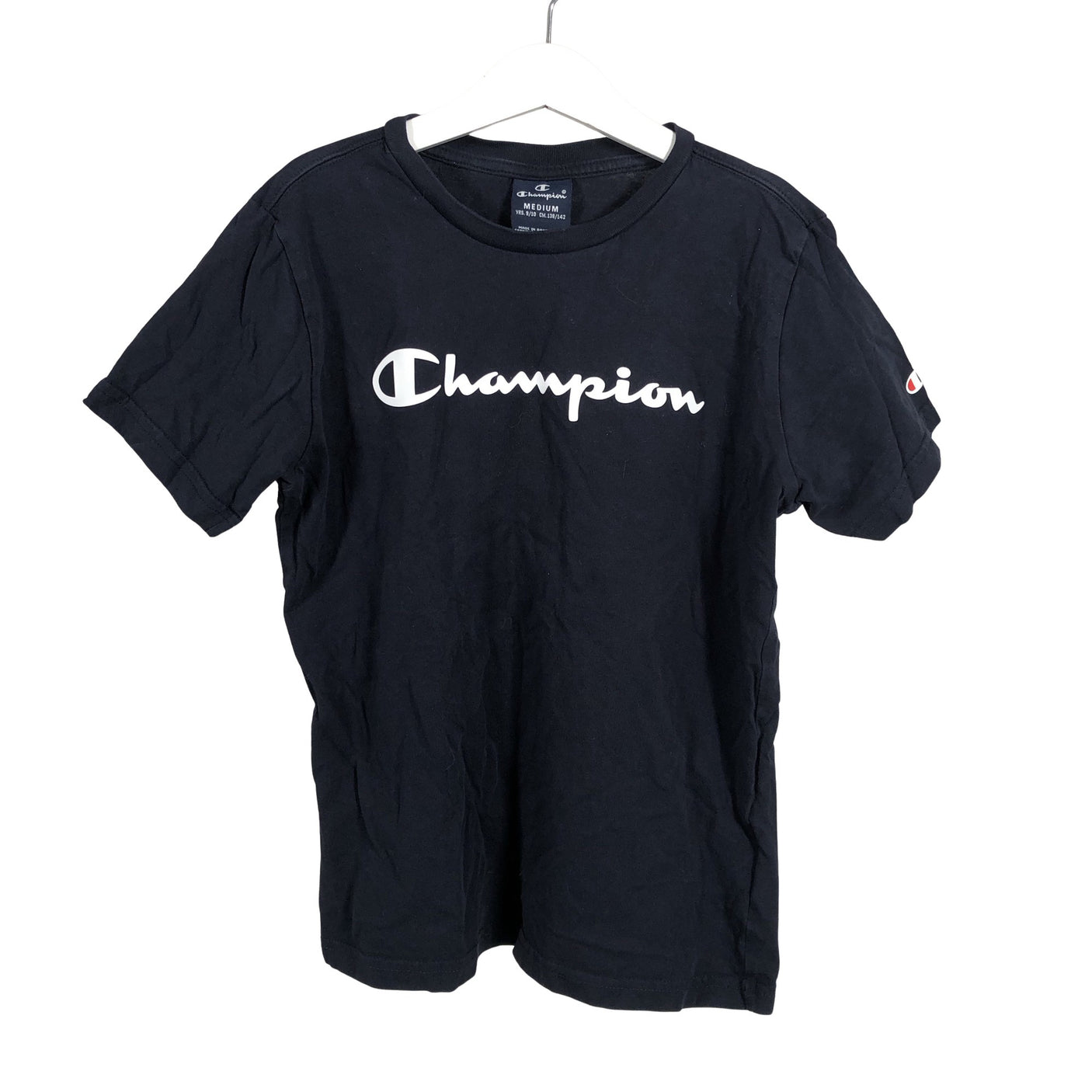 Unisex Champion - T-shirt, size 134 - 140 - Blue (1)