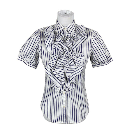 Unisex Lauren Ralph Lauren - Short-sleeved blouse, size 36 - White ()