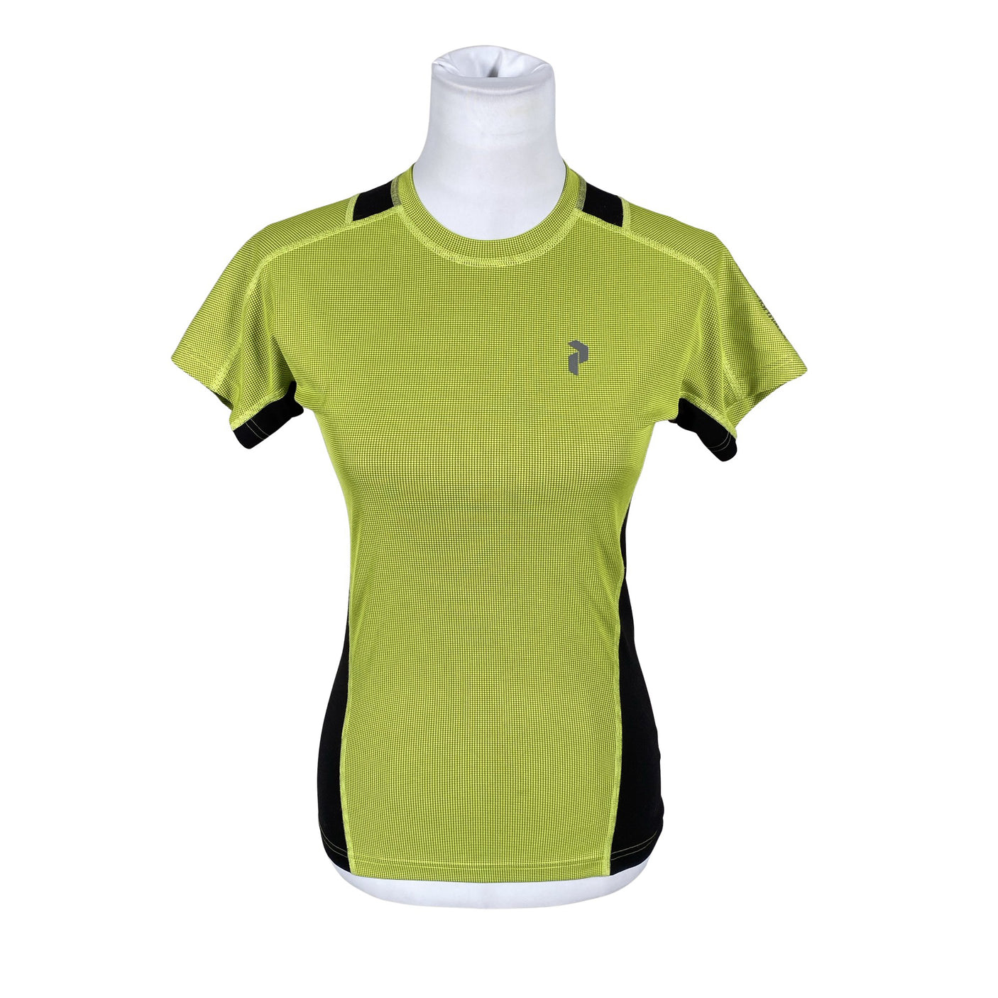 Unisex Peak Performance - Sports shirt, short sleeve, size 36 - Yellow (1)