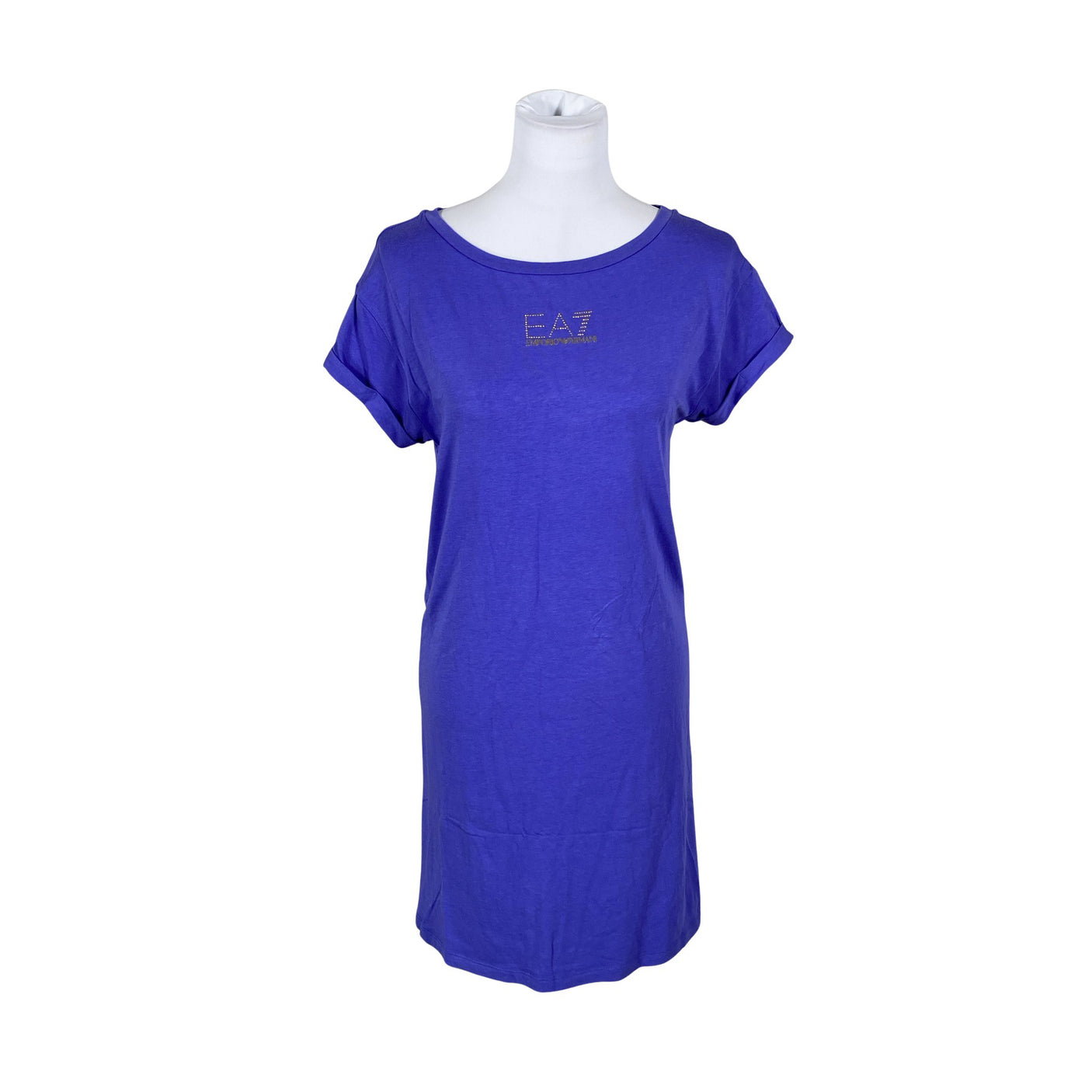 Unisex EA7 Emporio Armani - Tricot dress, size 38 - Blue (1)