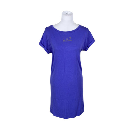 Unisex EA7 Emporio Armani - Tricot dress, size 38 - Blue ()