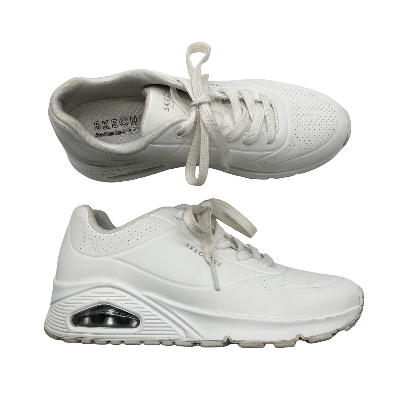 Unisex Skechers - Casual sneakers, size 37 - White (1)