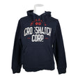 Unisex Crosshatch - Hoodie, size L - Blue ()