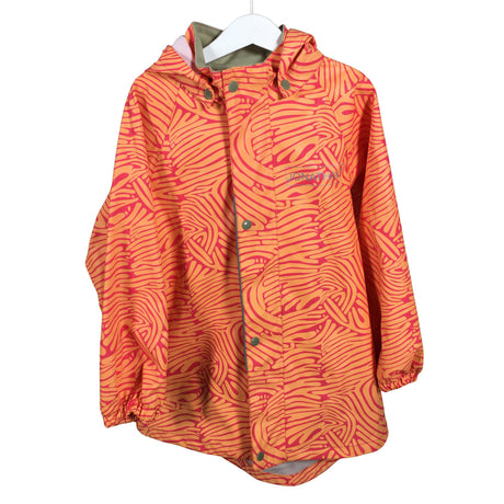 Unisex Jonathan - Rain jacket, size 116 - 122 - Orange ()
