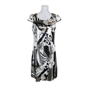 Unisex Share - Schiffon dress, size 38 - Gray (1)