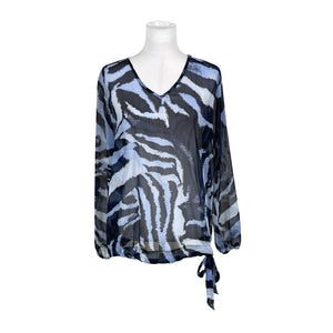 Unisex Ze-Ze - Blouse, size 40 - Blue (1)