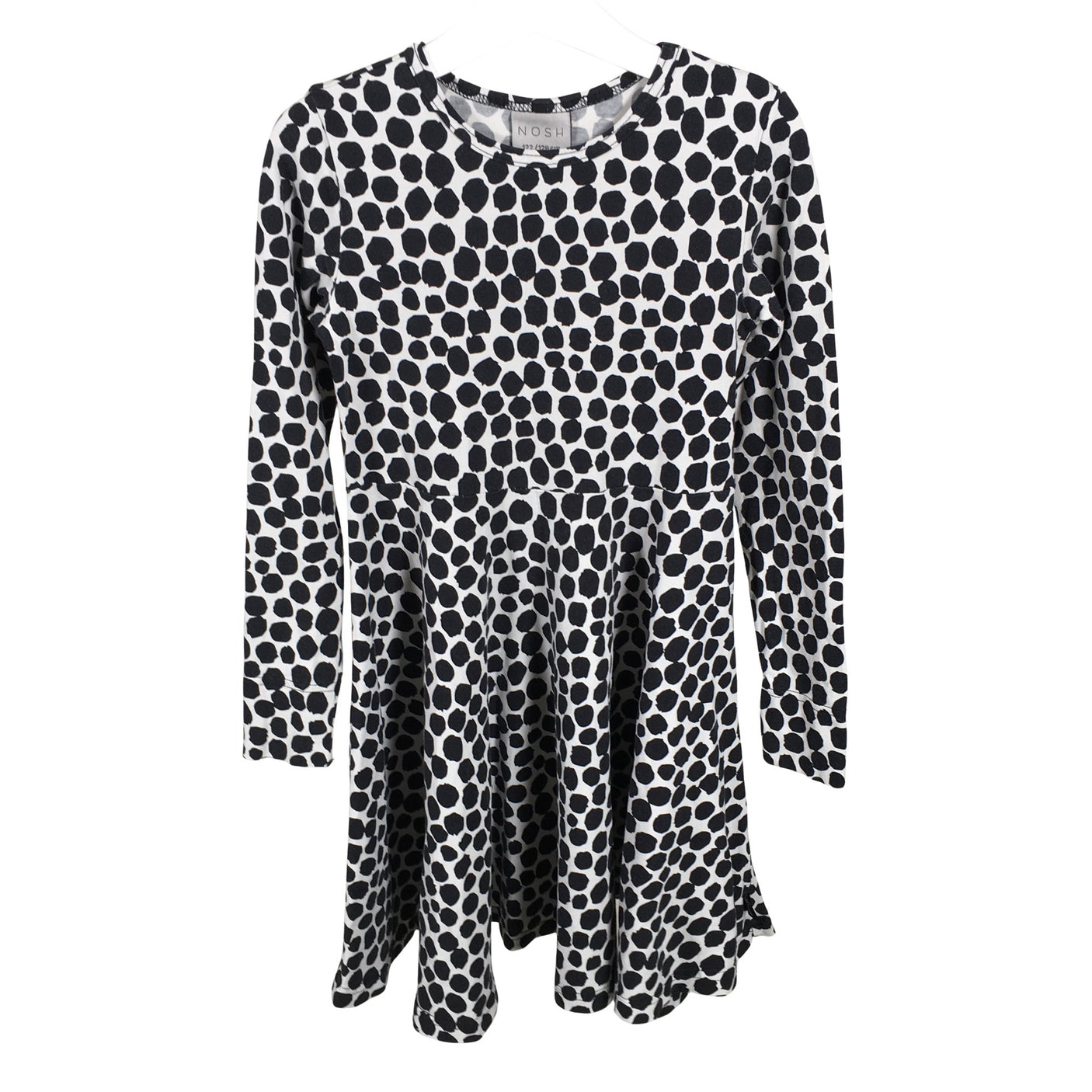 Unisex NOSH - Tricot dress, size 122 - 128 - Black (2)