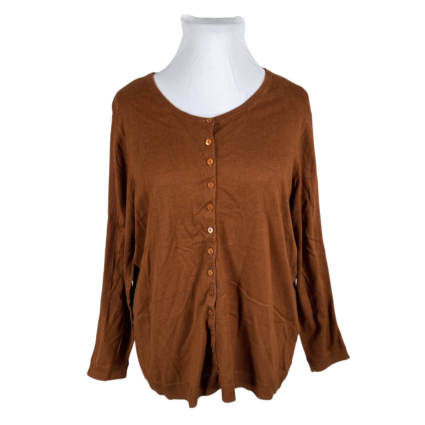 Unisex Gerry Weber - Cardigan, size 46 - Brown (1)