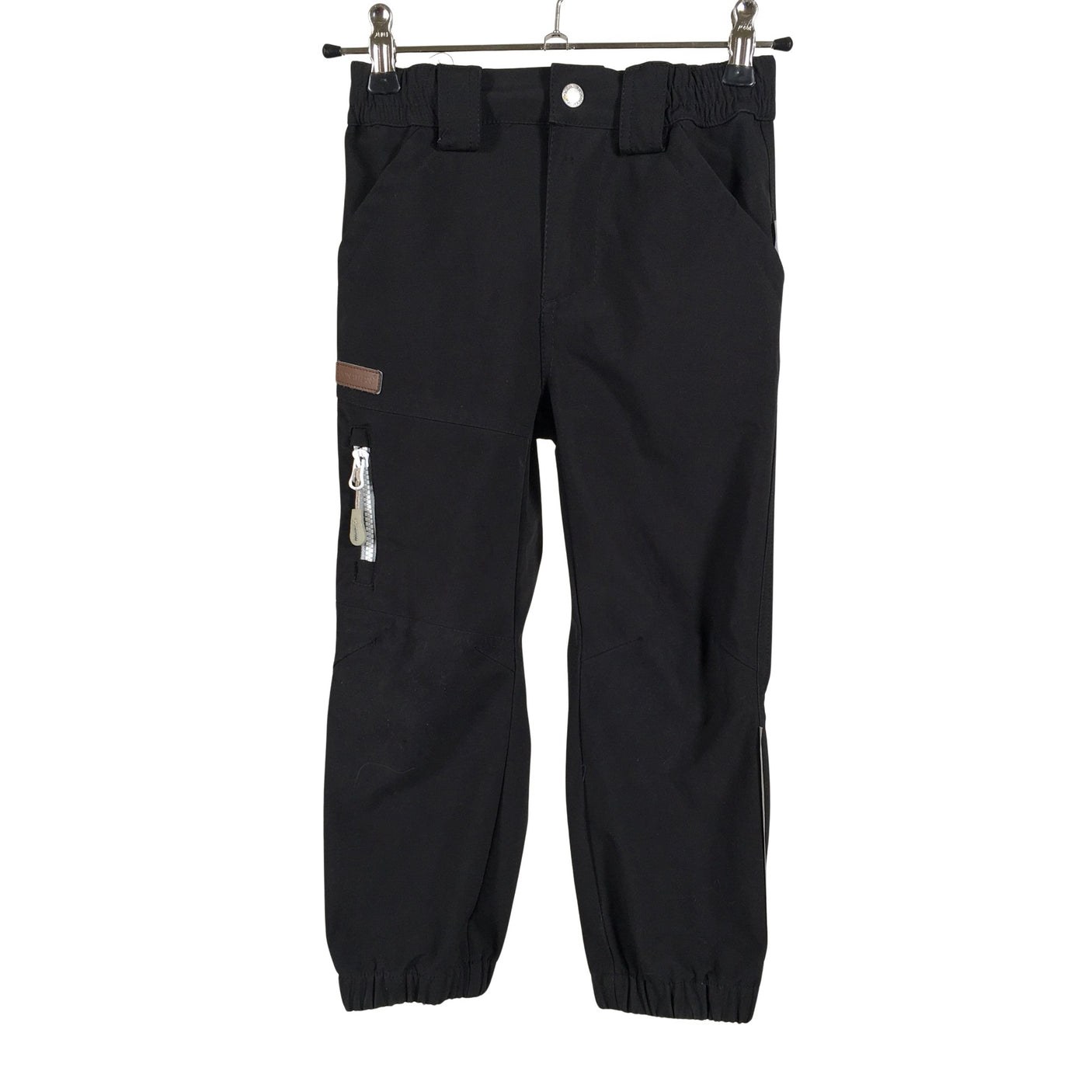 Unisex Jonathan - Outdoor pants, size 104 - 110 - Black (1)