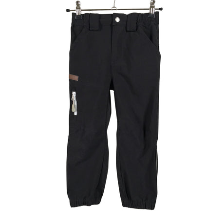 Unisex Jonathan - Outdoor pants, size 104 - 110 - Black ()